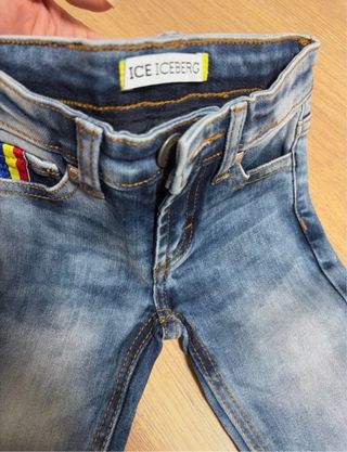 Jeans Iceberg neonato 9 mesi nuovo