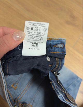 Jeans Iceberg neonato 9 mesi nuovo