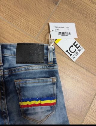 Jeans Iceberg neonato 9 mesi nuovo
