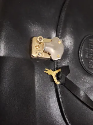 Borsa vintage Hermès nera