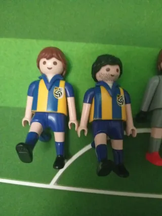 Campo de fútbol Playmobil maletin