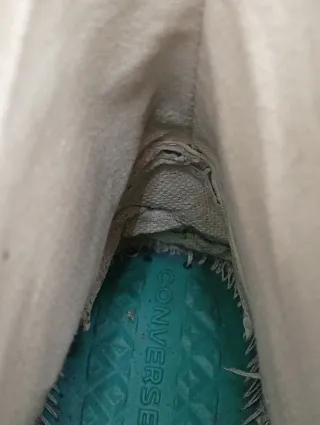 Converse Cuero Blancas Talla 36.5