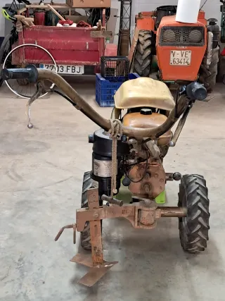 Motocultor Macaper 12 CV + Remolque