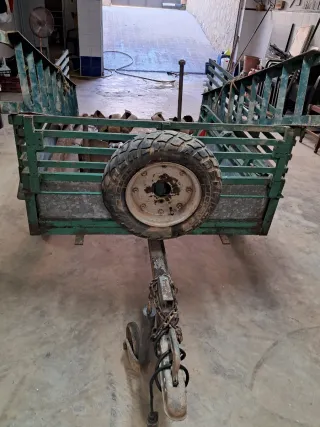 Motocultor Macaper 12 CV + Remolque