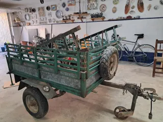 Motocultor Macaper 12 CV + Remolque