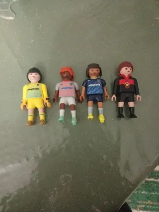 Playmobil Jugadores de Fútbol