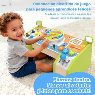 NUEVO Juguete Montessori Madera con Volante