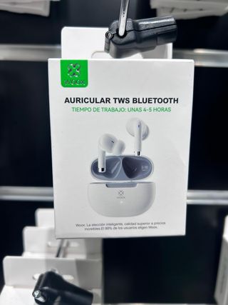 Auriculares Woox TWS Bluetooth Blancos