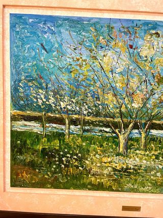 Cuadro Van Gogh reproducción original 1,29x0,96m