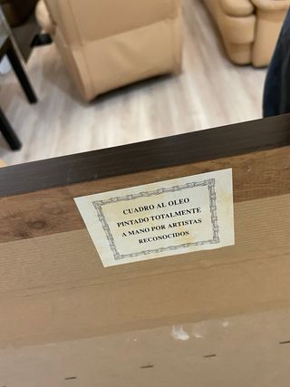 Cuadro Van Gogh reproducción original 1,29x0,96m