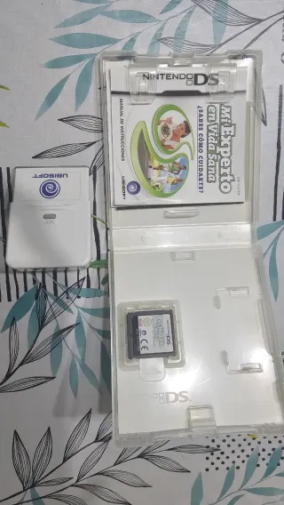 Nintendo DS Lite Blanca +  Mi experto en vida sana