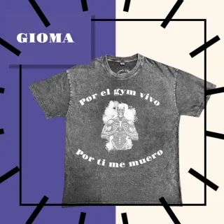 Camiseta  estilo retro ideal para uso diario, GYM