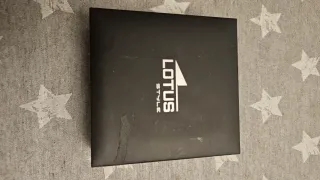 Pulsera Lotus Hombre Negra y Plateada