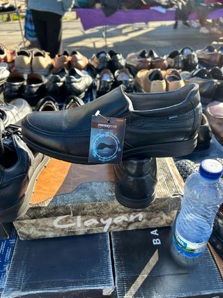 Zapatos de piel negros