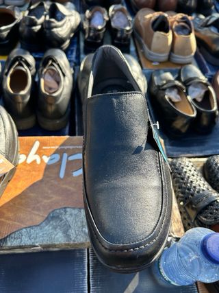 Zapatos de piel negros