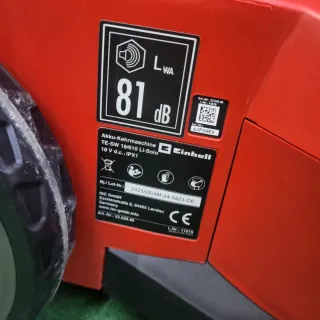 Einhell TE-SW 18/610 Li-Solo Barredora