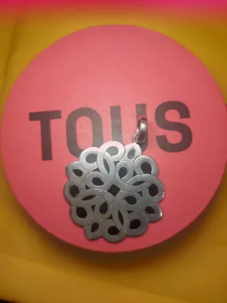 Colgante Tous Plata Reversible