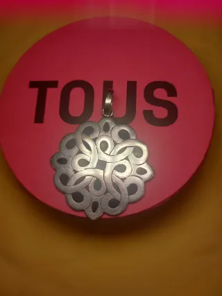 Colgante Tous Plata Reversible