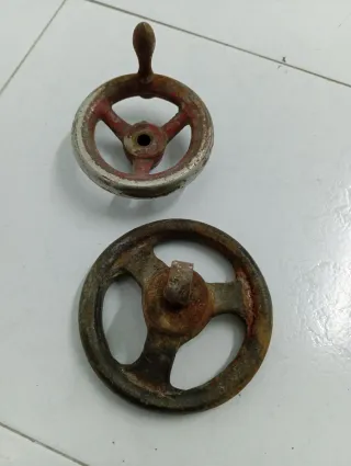 Lote 2 volantes máquina