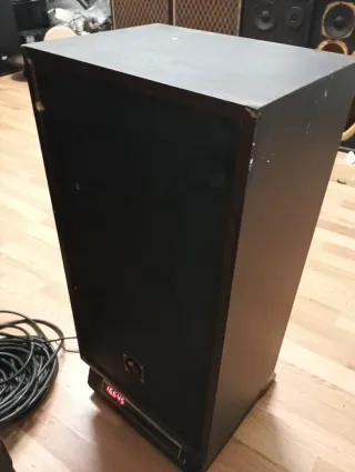 Altavoz Miniwatt Negro/Marrón