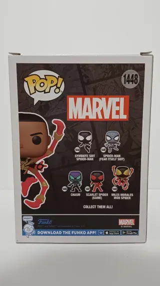 Funko Pop! Miles Morales Iron Spider 1448 Chase