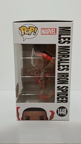 Funko Pop! Miles Morales Iron Spider 1448 Chase