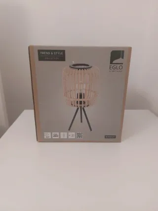 Lampada da tavolo EGLO in bambù