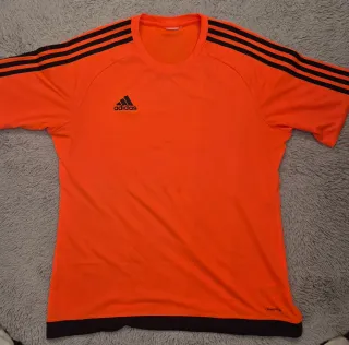 Camiseta Adidas Deportiva Naranja Talla M