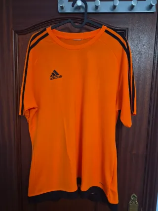 Camiseta Adidas Deportiva Naranja Talla M
