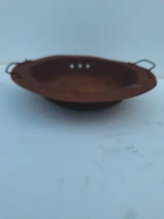 Brasero antiguo de hierro