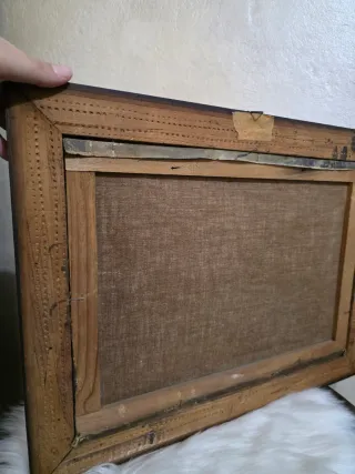 Dipinto olio su tela fine '800