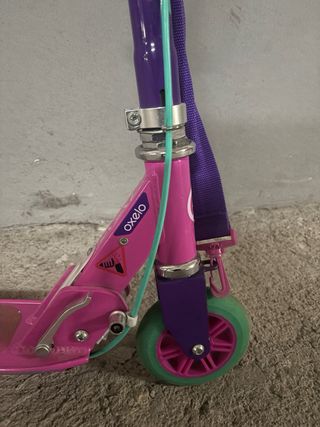 Patinete infantil rosa y morado