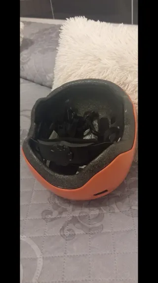 Casco naranja talla 52/54