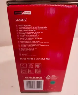 Taladro PRECINTADO Einhell TC-CD 18/35 Li