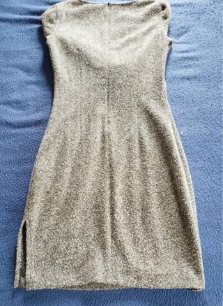 Vestido cinza mulher