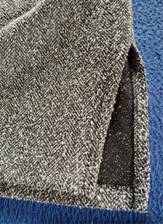 Vestido cinza mulher