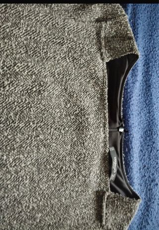 Vestido cinza mulher