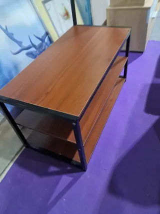 Recibidor Perchero Metal y Madera