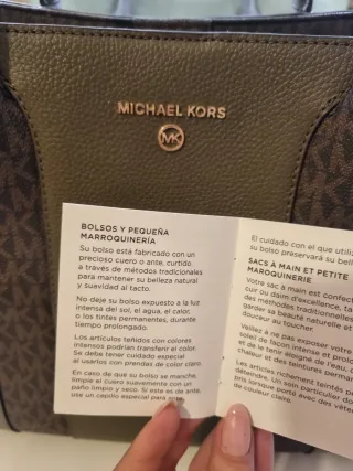 Bolso Michael Kors verde caqui