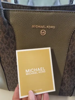 Bolso Michael Kors verde caqui