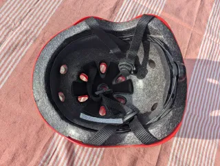 Casco Skate Bici Rojo