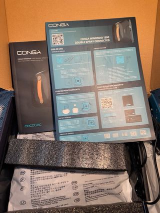 Robot Limpiacristales Conga Windroid