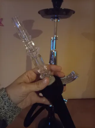 Pieza decorativa temática plateada Diseño exclusiv