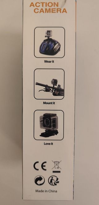 Cámara de acción SOFTECH Wi-Fi 1080P