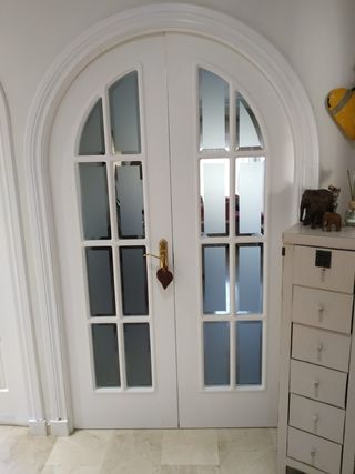 Puertas de salón doble hoja 72.5 cm