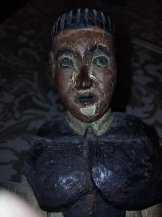 Talla religiosa madera policromada s. XVIII