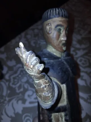 Talla religiosa madera policromada s. XVIII