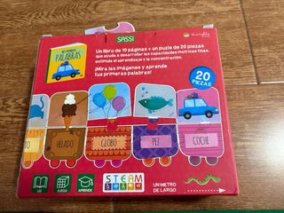 Libro Puzzle Infantil Mis Primeras Palabras