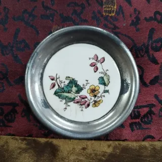 6 Posavasos Porcelana Flores Max Dannhorn