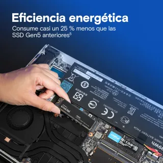 SSD Crucial P510 2TB PCIe Gen5 NVMe M.2